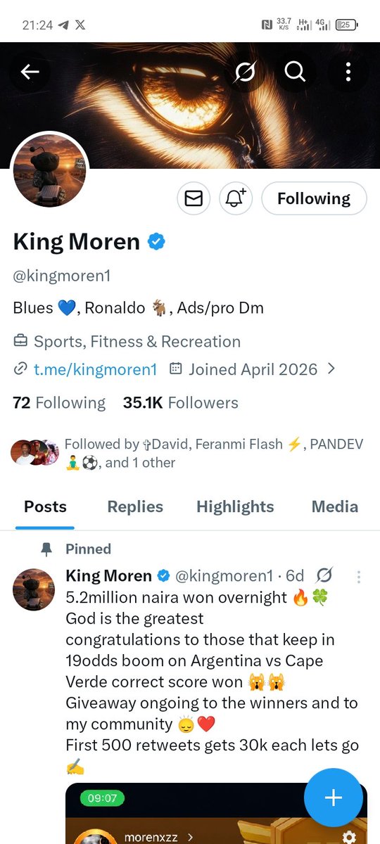 kunlexy9891's tweet photo. @Cyberjoe19 @kingmoren1 7065967656 Opay KUNLE Thanks Boss https://t.co/YkILTIk3G7