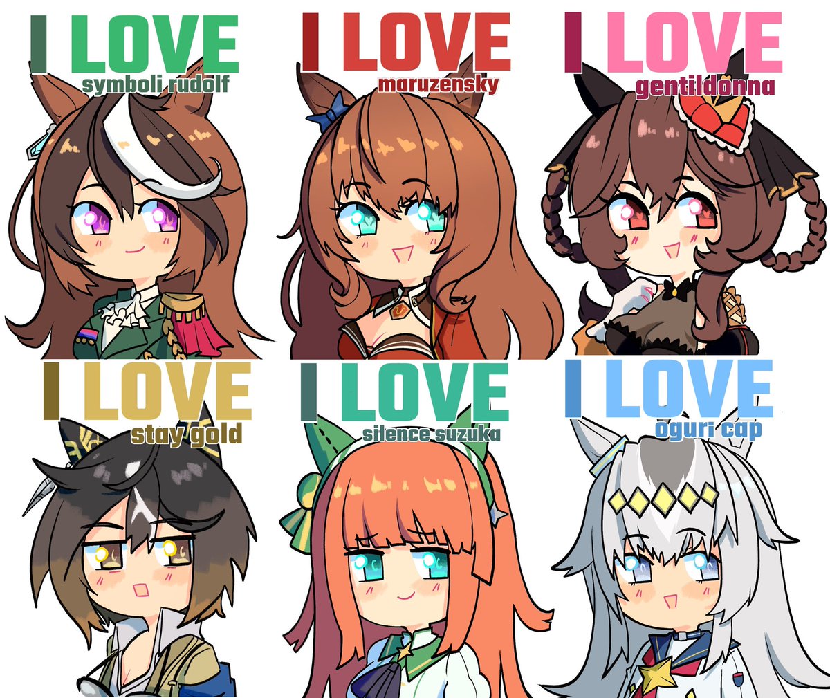 Jaistraww's tweet photo. Every uma is someone's favorite so! I plan to draw all of them! #umamusume #umamusumefanart https://t.co/GjxosBnq2c