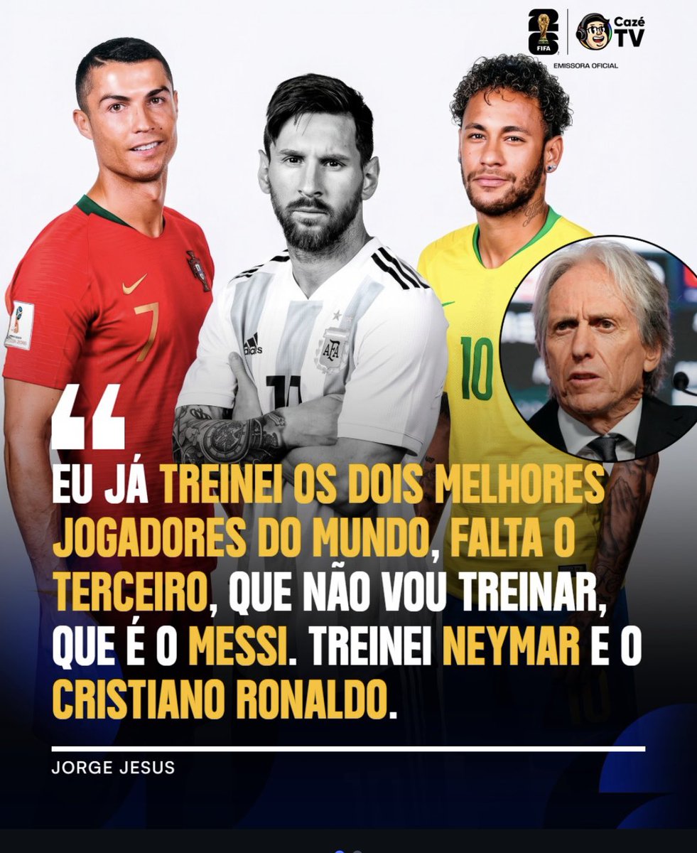 NemaydoCs's tweet photo. @JMarcelompo @srdacolina Neymar competiu de mano a mano com Messi é Cr7 no auge amigo, é em certo momento, chegou a passar o Messi

Neymar carregou o barcelona por 2 temporadas, com messi no auge 

larga de viajar https://t.co/EWX5meA0zU