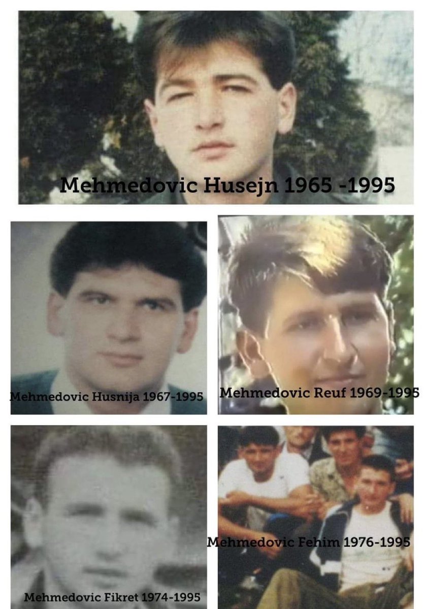 BosnianHistory's tweet photo. One of the mothers of #Srebrenica - Munira Mehmedović lost all five of her sons in the genocide. Never forget. ▪️ https://t.co/Ggx4iAY4dE