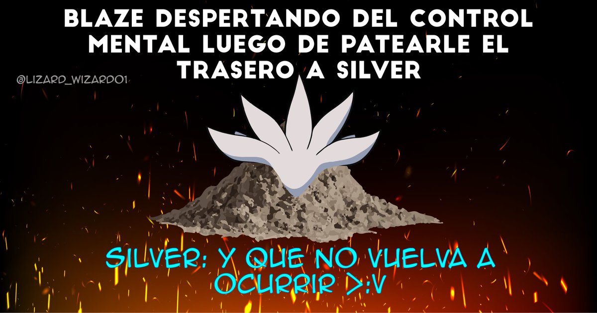 Lizard_Wizard01's tweet photo. @Katte68678 Ya ando trabajando en eso, por mientras meme rápido de Silver la ceniza eriza https://t.co/blOzrfROBT