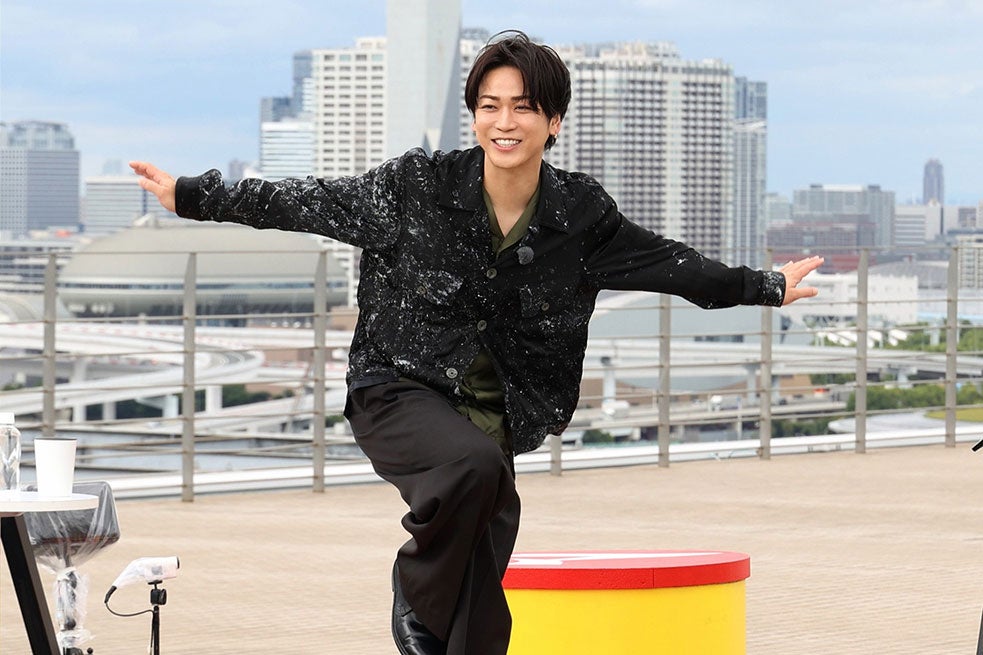 modelpress's tweet photo. 亀梨和也「ドッキリGP」マッサマン初登場 
Snow Man向井康二が見どころ明かす

「かわいらしい一面がいっぱい」✨

📺7月11日18時30分～
https://t.co/fbUcsT32tH

向井:僕にも気軽に話しかけてくださる気さくな先輩

亀梨:今回も素晴らしかった。プロの仕事をまっとうしている https://t.co/U43FcHvov2