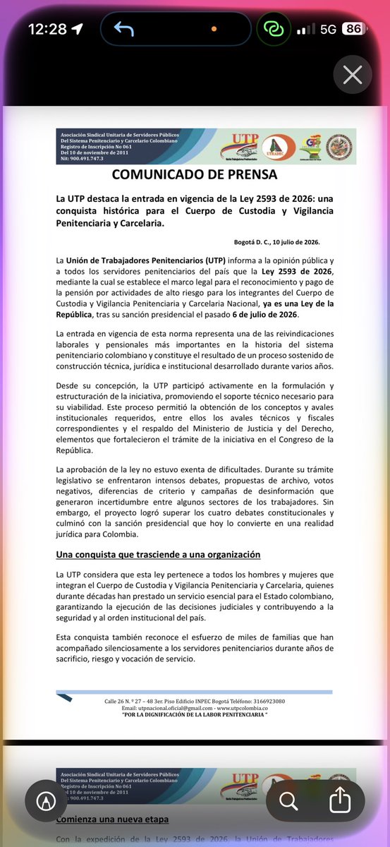 UtpcolombiaOrg's tweet photo. ¡Lo Logramos! https://t.co/UHnQ0yBLCB