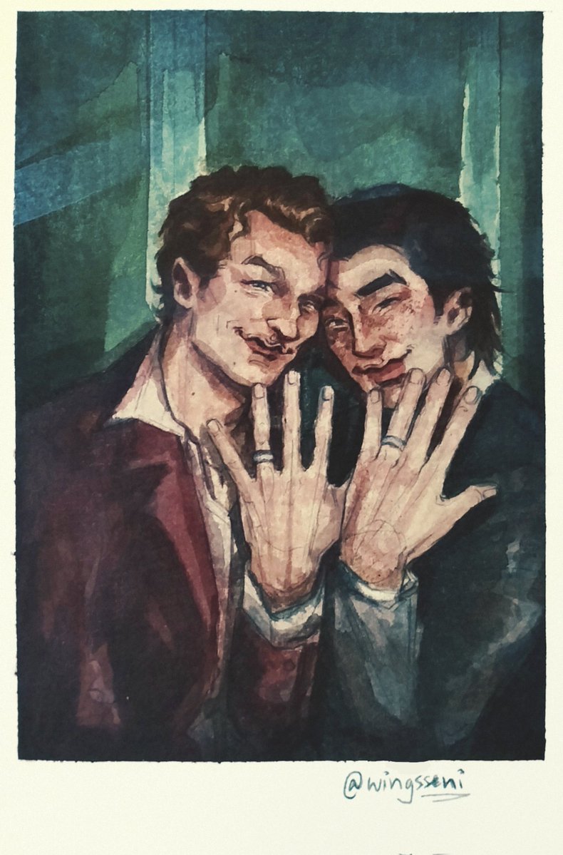 wingsseni's tweet photo. happy anniversary to the husbands ever #hollanov https://t.co/QOWJi8p31b