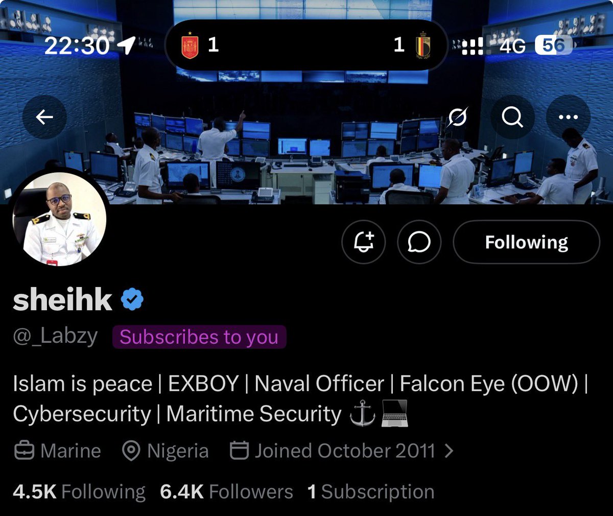 oku_yungx's tweet photo. BIG THANK YOU FOR THE SUB BROTHER @_Labzy 👏👏👏✅✅✅🔥 https://t.co/KI7wwDRmOK