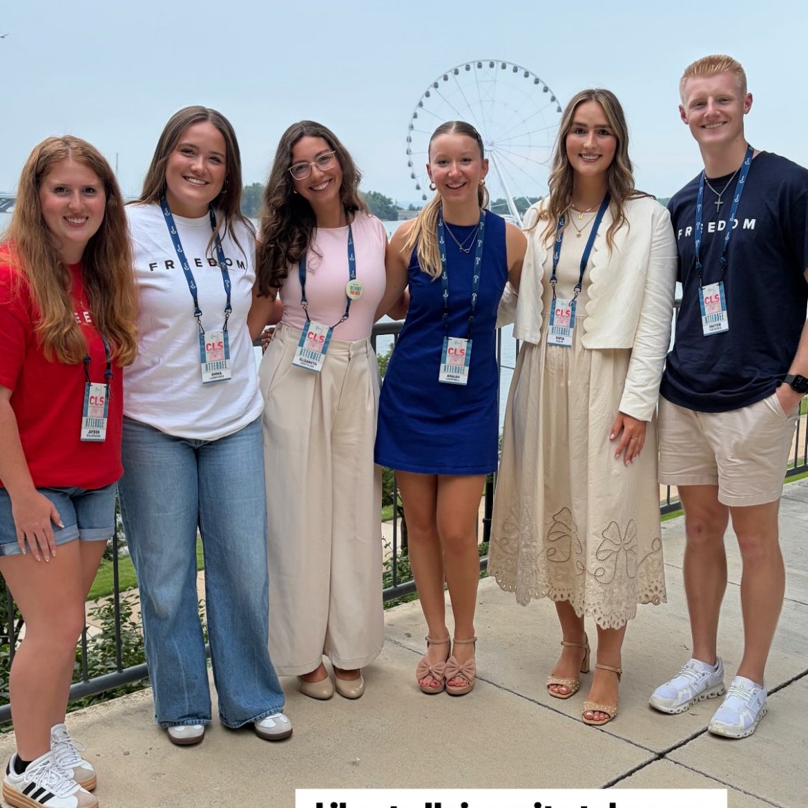 TPUSA_LU's tweet photo. We are so excited and honored to be representing the Turning Point Chapter at Liberty here at CLS! https://t.co/x5B4JPOQa6