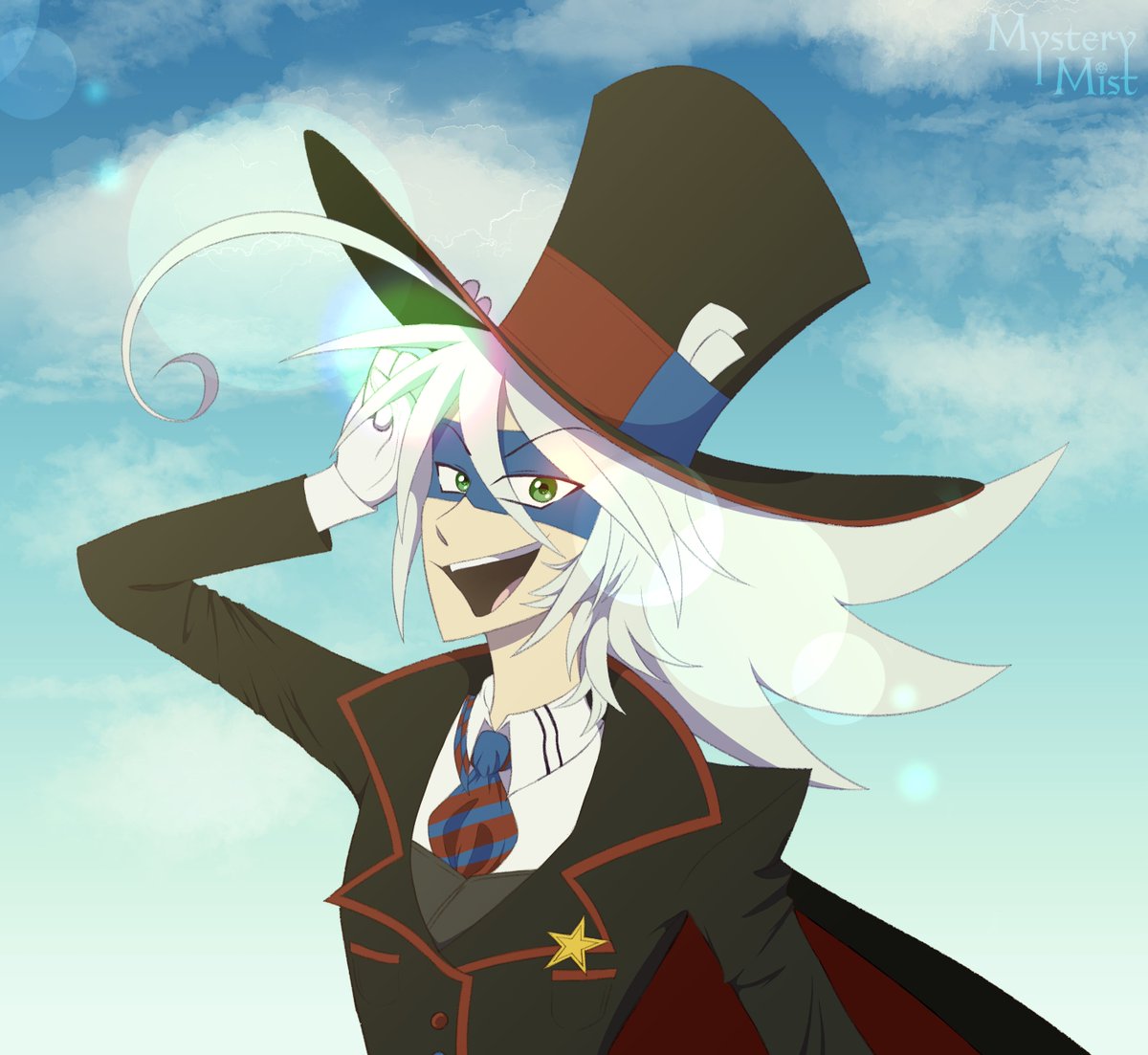 Mystery__Mist's tweet photo. #ArtFight | @NitroGoblin 
Kaitou Pardloe 🖤❤️✨

#ArtFightTeamMystery https://t.co/yYbtc4I8O8