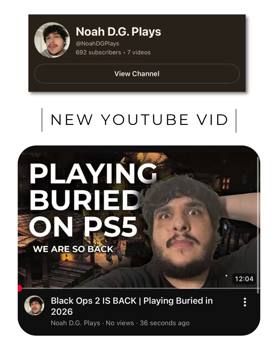 NoahNG777's tweet photo. New Youtube video is up! Click the link in bio to see Buried gameplay in 2026

#callofduty #blackops #callofdutyblackops #blackops2 https://t.co/NasHOrgZ5I