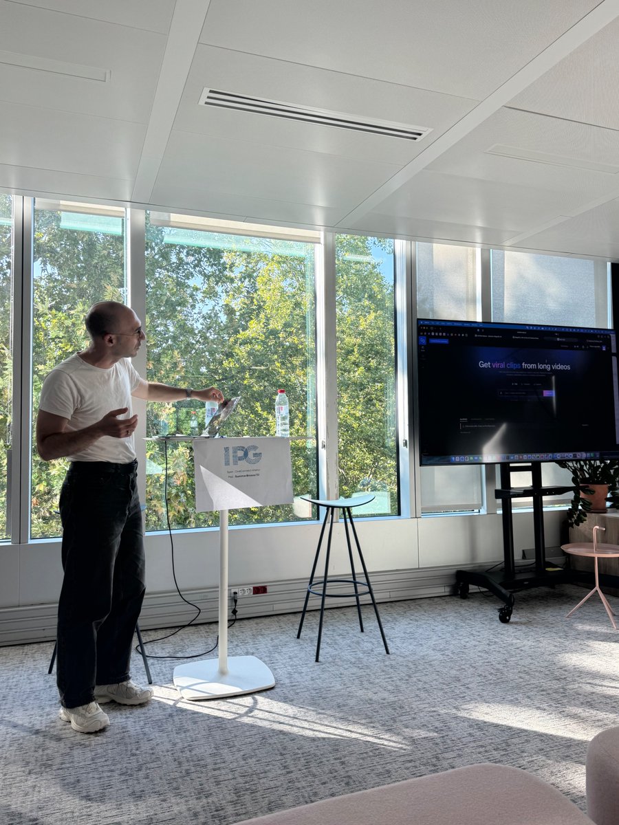 PierrejeanB's tweet photo. What a day ! Codex community meet-up at @McCann_France , new app, new model, and France into the World Cup semifinal. Paris was buzzing yesterday night. thanks @borvibe and @OpenAI team https://t.co/MLjHrwVK2V