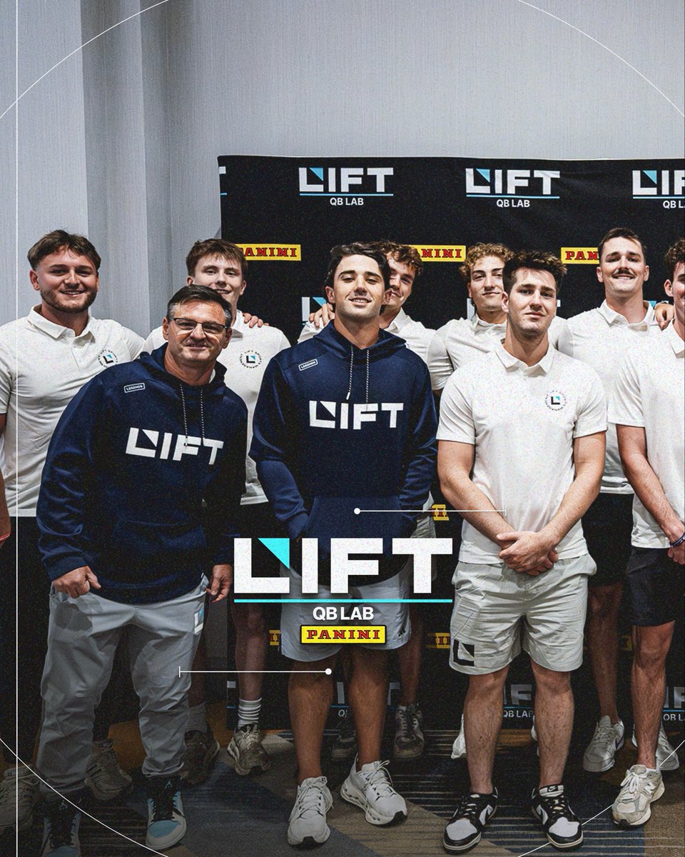 LIFTSPORTSMNGMT's tweet photo. We hosted our first official QB Lab event, bringing our quarterback roster together to share insights and sharpen their focus.

Huge thanks to all of our guests for joining us and adding incredible value to the weekend.

Building the future, one rep at a time 🚀 https://t.co/xDhpMagTcS