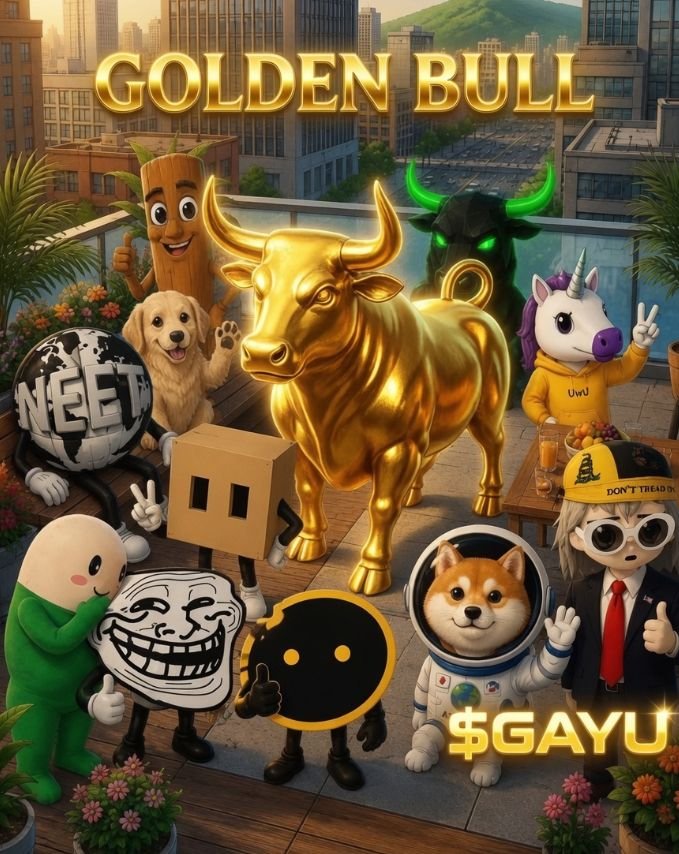 Umarkabirabu's tweet photo. The $GoldenBull isn't just about strength it's about standing together when others stand aside, believing when others doubt, and building a future that belongs to everyone.

This is more than a token. This is a movement.

@Gayu_BTC @gayugoldenbull 
#GAYUMemeContest https://t.co/zXoD6Jyak3