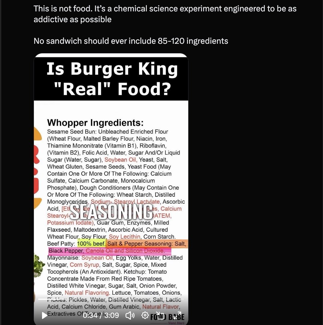 KernelDrops's tweet photo. @kirawontmiss If you don't already understand how the food supply is polluted by ingredients, your health is doomed. https://t.co/HdXzcP8ATQ https://t.co/NGD6xHQTaH