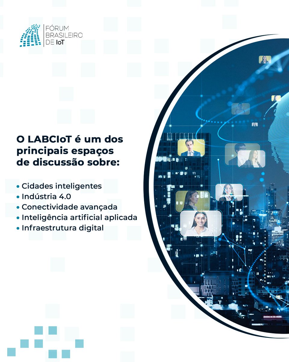 FBIoT2016's tweet photo. O futuro da IoT está aqui! O LABCIoT é o principal evento de Internet das Coisas da AL. Patrocinar é posicionar sua marca no centro da inovação e IA.
Participe dessa transformação: 🔗 https://t.co/YpUhdTRVkb 💼 Seja um patrocinador: eventos@ghmsolutions.com.br
#LABCIoT2026 #IoT https://t.co/POriNNJVFP