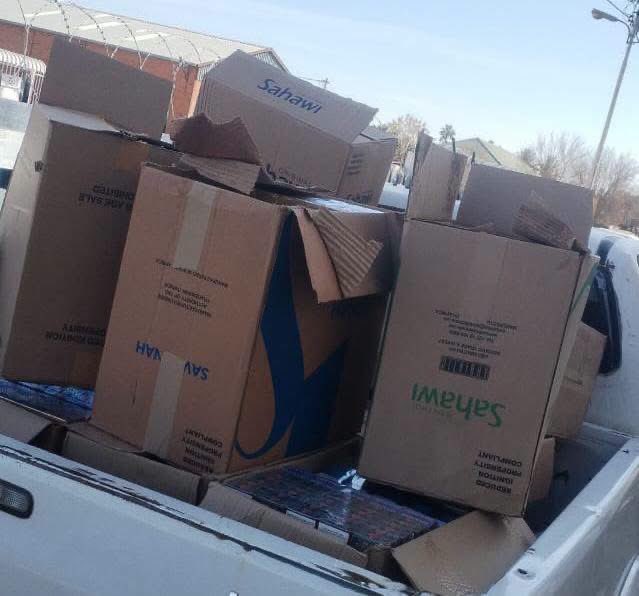 Abramjee's tweet photo. An intelligence-driven operation by the Bloemfontein K9 Unit and Provincial Crime Intelligence has dealt a significant blow to the illicit cigarette trade, with counterfeit cigarettes worth an estimated R3.6 million seized in Boshof, Free State.

Acting on intelligence received on Thursday, police conducted raids on Friday at a supermarket in the Boshof CBD, where boxes of counterfeit cigarettes were found hidden beneath a bed, and at a warehouse in Voortrekker Street. 

Officers encountered resistance before gaining entry to the warehouse, where they uncovered a large quantity of illicit cigarettes.

Police confiscated 339 boxes and more than 15,000 loose packets of counterfeit cigarettes. 

Three men, aged 22, 44 and 56, were arrested and face charges of possession of counterfeit cigarettes as well as contravening the Immigration Act.

The suspects are expected to appear in the Boshof Magistrate’s Court on Monday, 13 July 2026. 

@TaxJustice_SA
