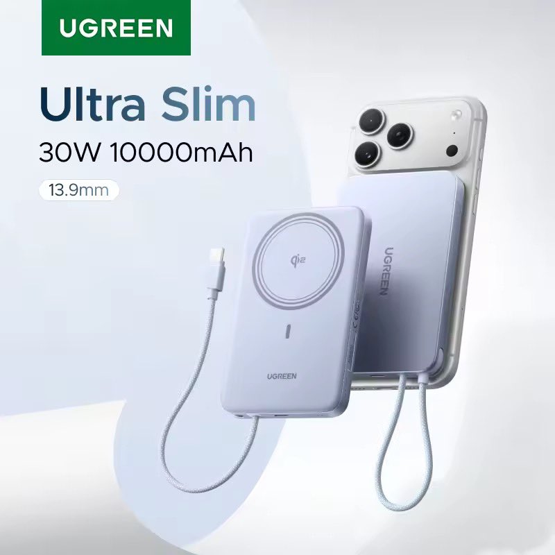 tasweq_saudi's tweet photo. وداعاً للبطارية المنخفضة أثناء التنقل. هذا #شاحن #UGREEN

✅ نحيف جداً لن تشعر بوجوده خلف هاتفك.
✅ سريع قوة شحن تصل إلى 30 واط.
✅ سعة 10,000 مللي أمبير لتضمن بقاء هاتفك مشحوناً طوال اليوم.
✅ مغناطيسي: تصميم عصري يلتصق بهاتفك بكل سهولة.
👇👇👇
https://t.co/a6n2rtpp5r https://t.co/3XJWUJQ8D0