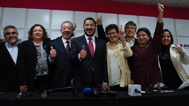 diazpol's tweet photo. El 9 de junio de 2014, el INE aprobó el registro de Morena como partido político. Fuimos testigos del momento y así lo celebramos con el entonces presidente del CEN Martí Batres, la secretaria general Bertha Luján, el secretario de organización Tomás Pliego, la actual Jefa de Gobierno Clara Brugada y otros queridos compañeros. Al cumplirse los 12 años del acontecimiento lo celebra nuestro actual Comité Ejecutivo Nacional, encabezado por nuestra querida presidenta nacional Ariadna Montiel. ¡Nuestro partido sigue adelante en su misión transformadora!