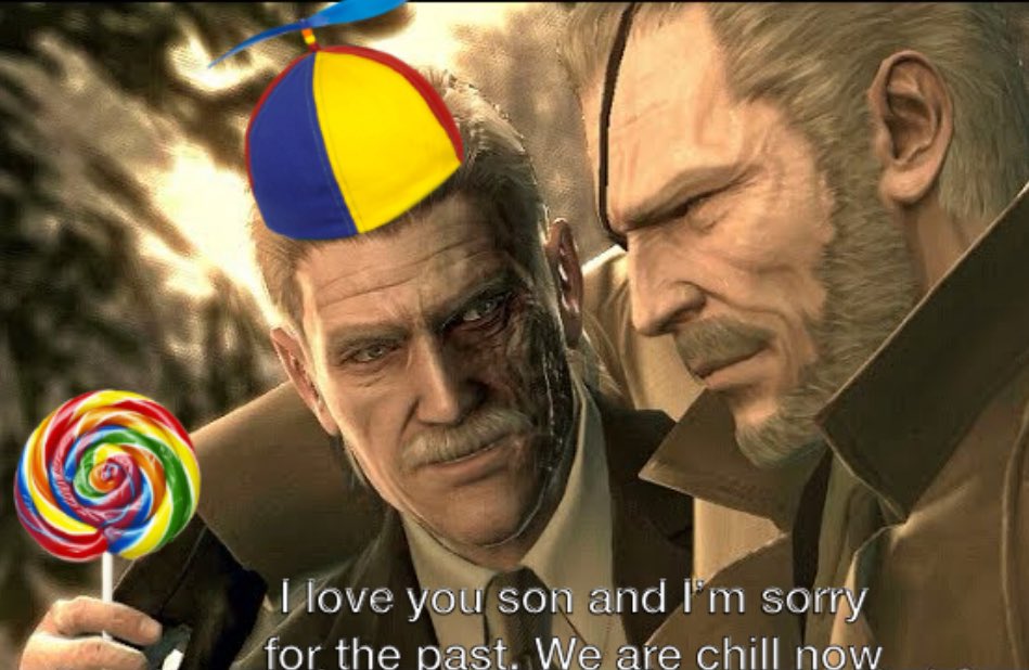 milktst's tweet photo. Wow! Real ending to mgs4 leaked!? https://t.co/Rkpazd27EO