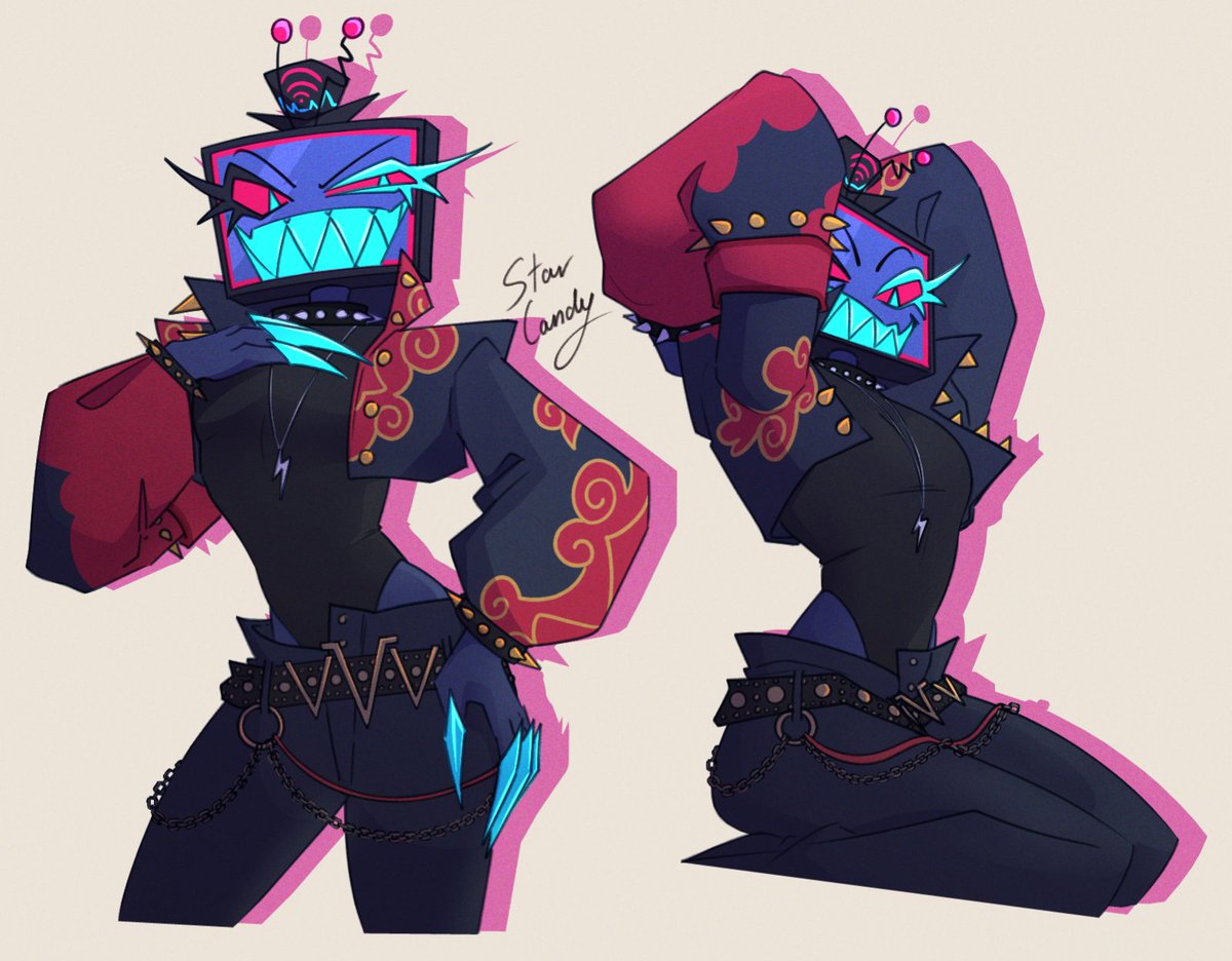 starcandydoodle's tweet photo. an hour later i noticed one tiny mistake so im reposting it 😭
#HazbinHotelVox https://t.co/qvTC7kfg47