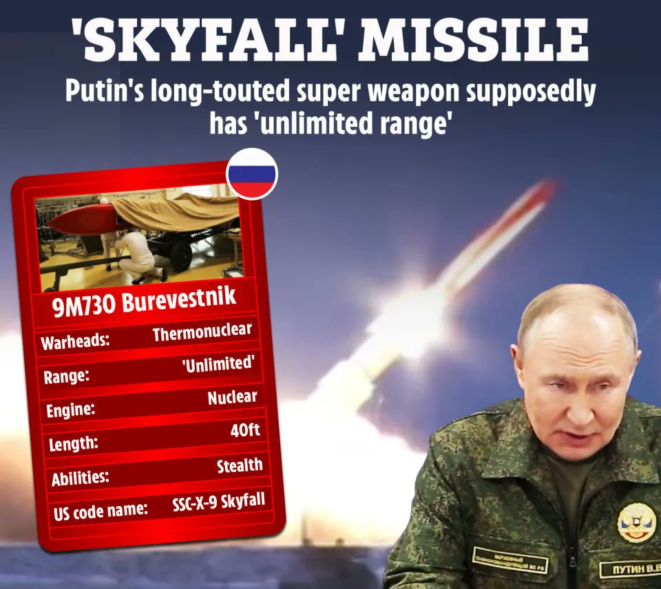 AlphaTruther's tweet photo. OPERATION POISON ARROW: CIA PLOTTING NIGHT OF JULY 10, 2026, MADE-FOR-TV RUSSIA-BASED LAUNCH OF 9M730 BUREVESTNIK (I.E., SSC-X-9 SKYFALL) NUCLEAR-POWERED CRUISE MISSILE STRIKES TARGETING OIL AND/OR GAS REFINERIES IN MULTIPLE NORTH ATLANTIC TREATY ORGANIZATION (NATO) NATIONS https://t.co/UzwaJ5qja7