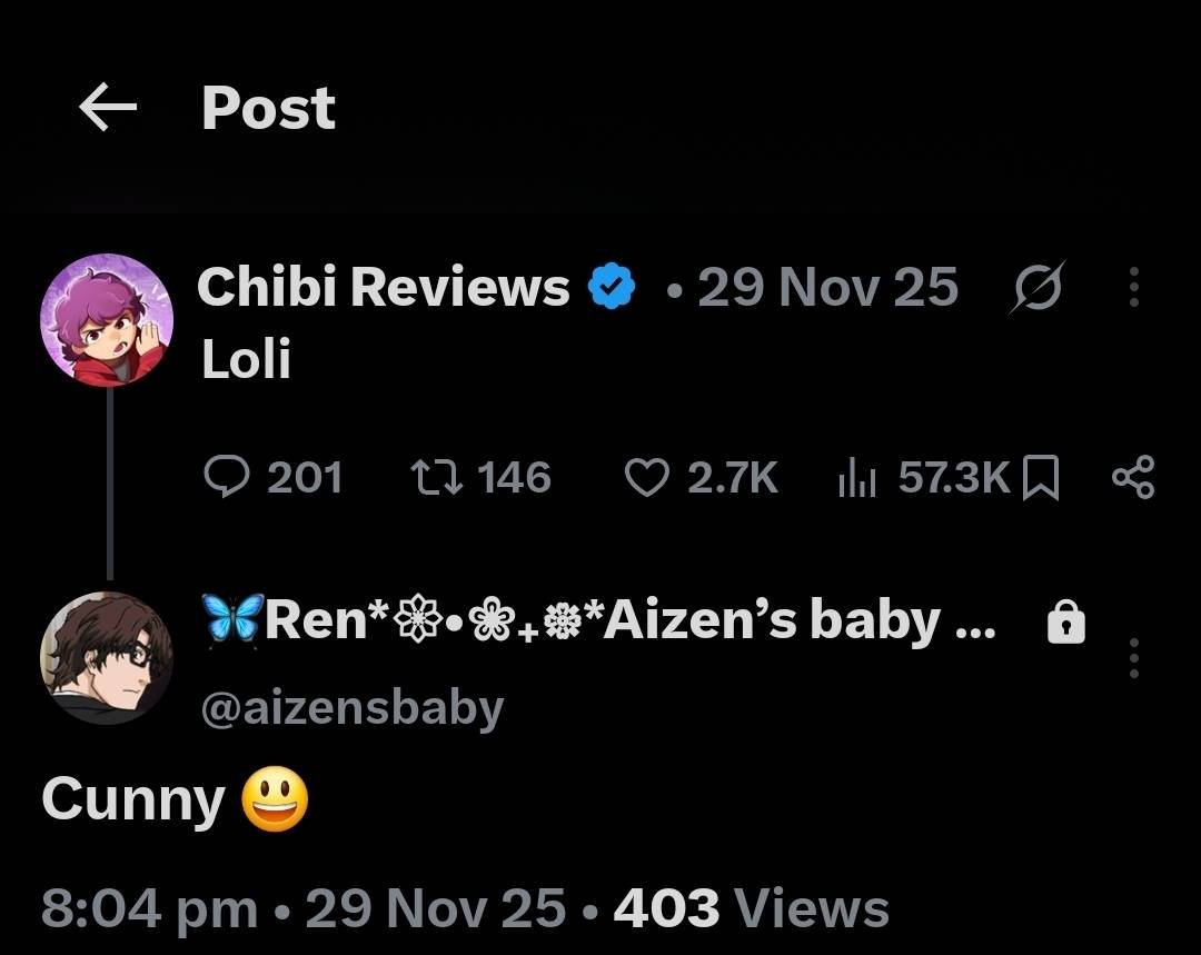 AssoCatto's tweet photo. @aizentoelicker  is a dirty pedophile that be saying shit about yachiru in lolicon terminology and talking about some cunny, unfollow her if you havent already and report her! https://t.co/jJxNBi13fi