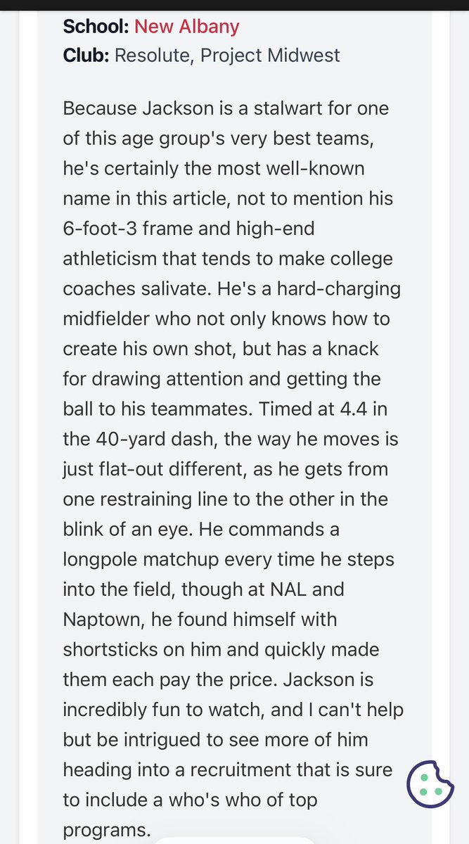 ChaseJackson_12's tweet photo. Recent lax work 📈 https://t.co/5LuQLcTFxL