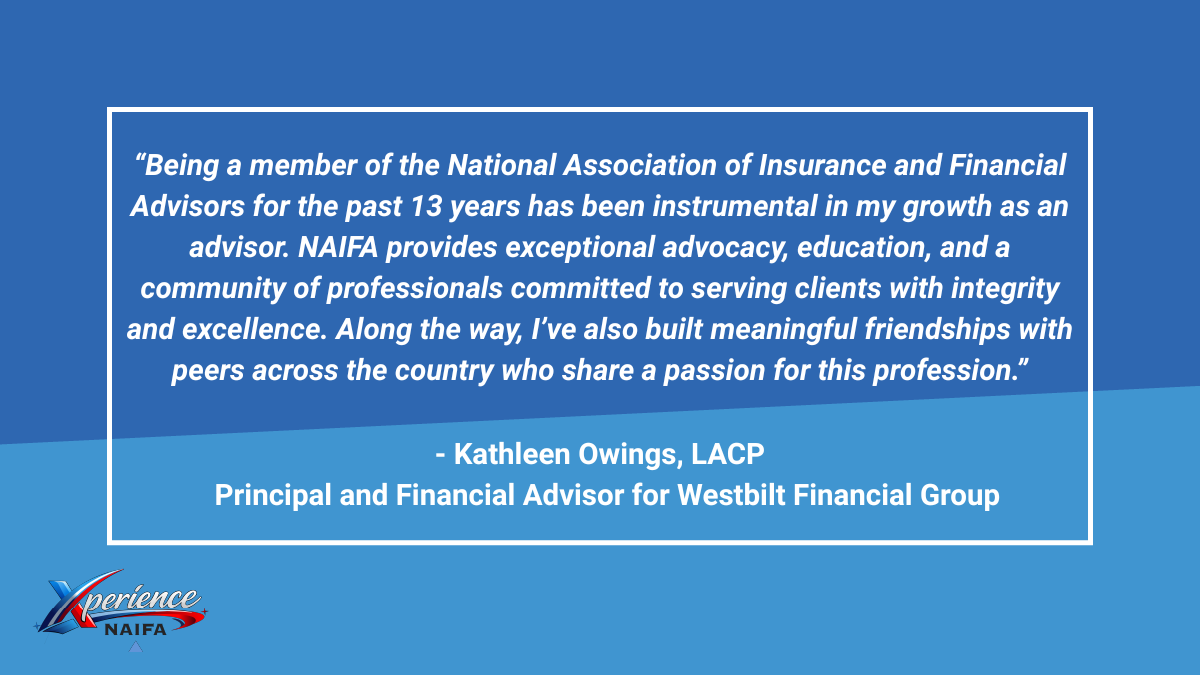 NAIFAFL's tweet photo. Your network matters. Join NAIFA and gain a community of financial advisors committed to your success and the future of our profession. https://t.co/Xqi52V40ID #ExperienceNAIFA https://t.co/gjbPtN07zJ
