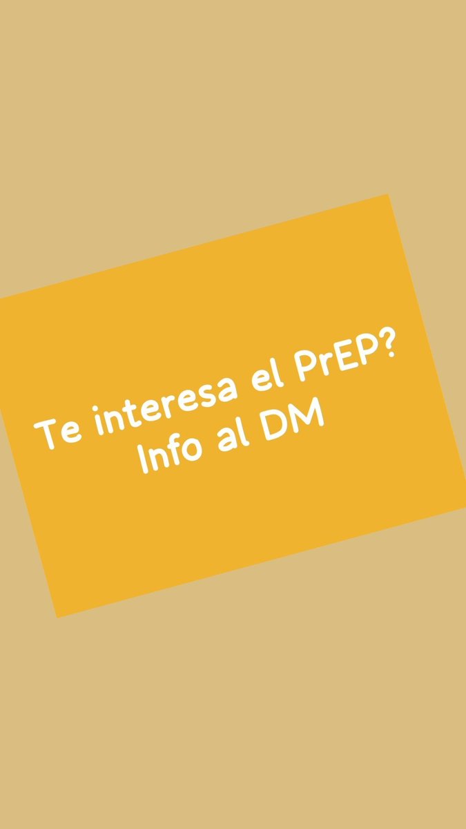 Xarlicitoz's tweet photo. Prevención gratuita para no contraer el VIH... PrEP
#Prep #prevencionvih https://t.co/FyslRYb0WZ