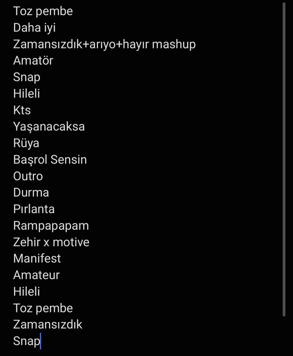 alicaganace's tweet photo. Manifestival 10 Temmuz setlist https://t.co/RZSrOrlpiU