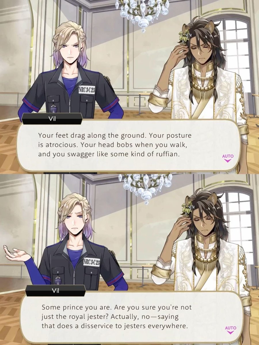chuuyasdata's tweet photo. Stop babying and infantilizing Vil when he's shipped with Leona... he literally isn't scared to tell him things and would not become soft all of a sudden just because he is dating someone. In any case, the soft cute one in the relationship would be Leona https://t.co/GFXGsqrLOK