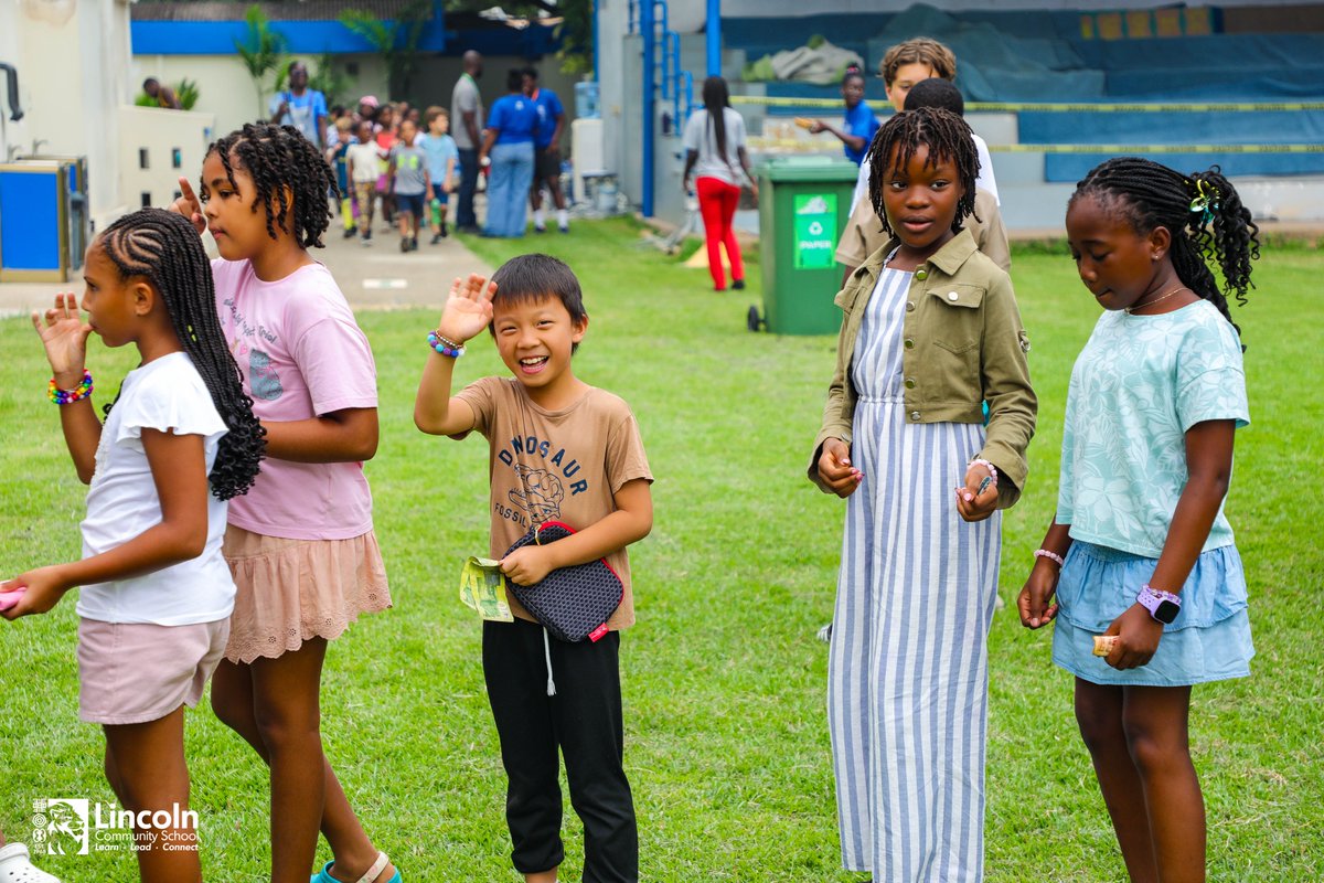 LCSGhana's tweet photo. Pure magic at the LCS Summer Camp Fun Fair today! Bouncy castles, trampolines, carousel rides, face painting, soccer, popcorn, cotton candy, and endless treats! So much fun packed into one amazing day.
#LCSSummerCamp #FunFair #KidsFun #LCSGhana #Summercamp https://t.co/irwD5RpZ7V
