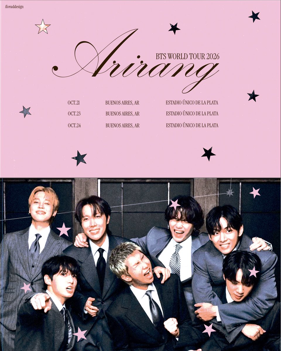 fIorarchive's tweet photo. arirang / bts world tour 2026 🤍 https://t.co/7X1mNJigTC