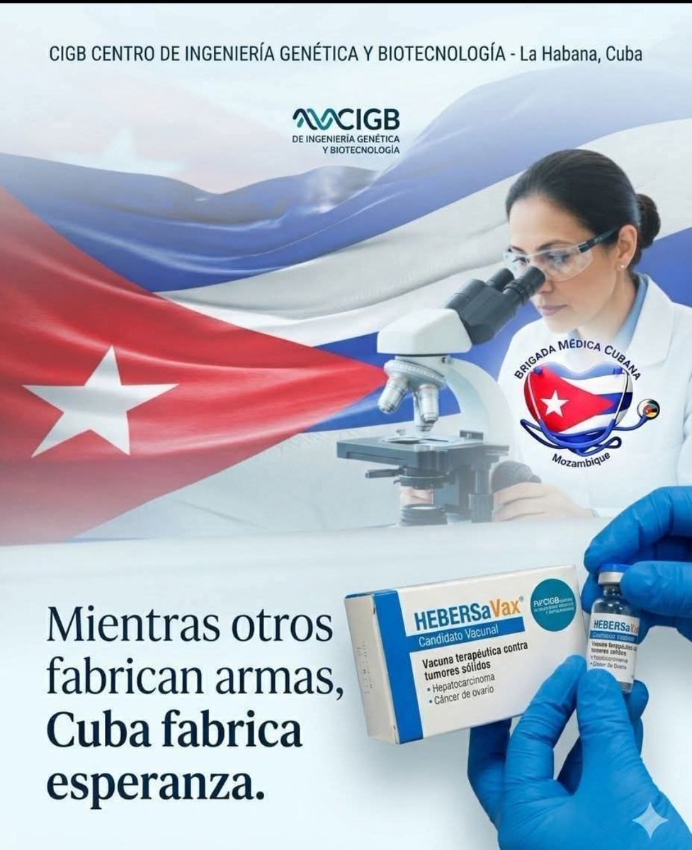 Calderinalexeis's tweet photo. "Cuba fabrica esperanzas".
@CubacooperaGb 
#BMCGuineaBissau https://t.co/AAsj8TLAza