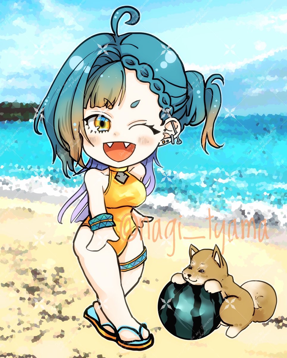 nagi_tyama's tweet photo. 【ミニキャラプレゼント企画】
画像のようなミニキャラを無償で2名様にプレゼント‼️(参考画像をもとに描かせていただきます)
⬇️
■応募方法■
・アカウントをフォロー
・このポストを❤️＆♻️

当選者にのみDMでご連絡いたしますので結果をお待ちください😌💭
*️⃣応募期間：〜7/13(月)23:59

＃無償企画 https://t.co/CDdEW5kj5c