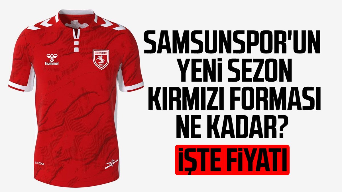 Samsungazetesi's tweet photo. Samsunspor'un yeni sezon kırmızı forması ne kadar? İşte fiyatı
📰 Detaylar:
https://t.co/uOQlY2v8CR
#Samsunspor #YeniSezon #Forma #SüperLig #Futbol #Samsun #Samsungazetesi https://t.co/v3Vo3UjW4R