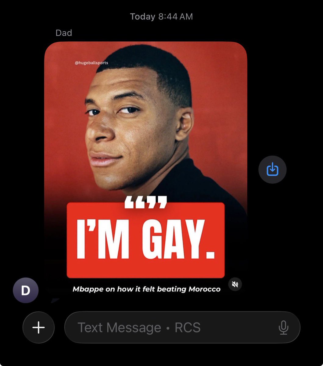 Fitxchs's tweet photo. my dad sending me straight bullshit bro 😭 https://t.co/dtaI4SXoga