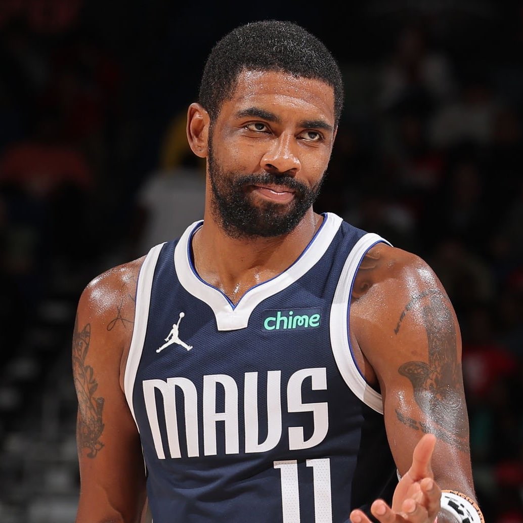 KalshiHoops's tweet photo. According to Bleacher Report NBA writer Greg Swartz, Cleveland could pursue a three-team deal involving Kyrie Irving in an attempt of making their pitch to sign James the most favorable.

In the proposed trade, Cleveland would acquire Irving, Gafford and Naji Marshall from Dallas. Miami would receive James Harden, while Dallas would get Jarrett Allen and Schroder from Cleveland, as well as Davion Mitchell and Nikola Jovic from Miami.

(Via @YahooSports)