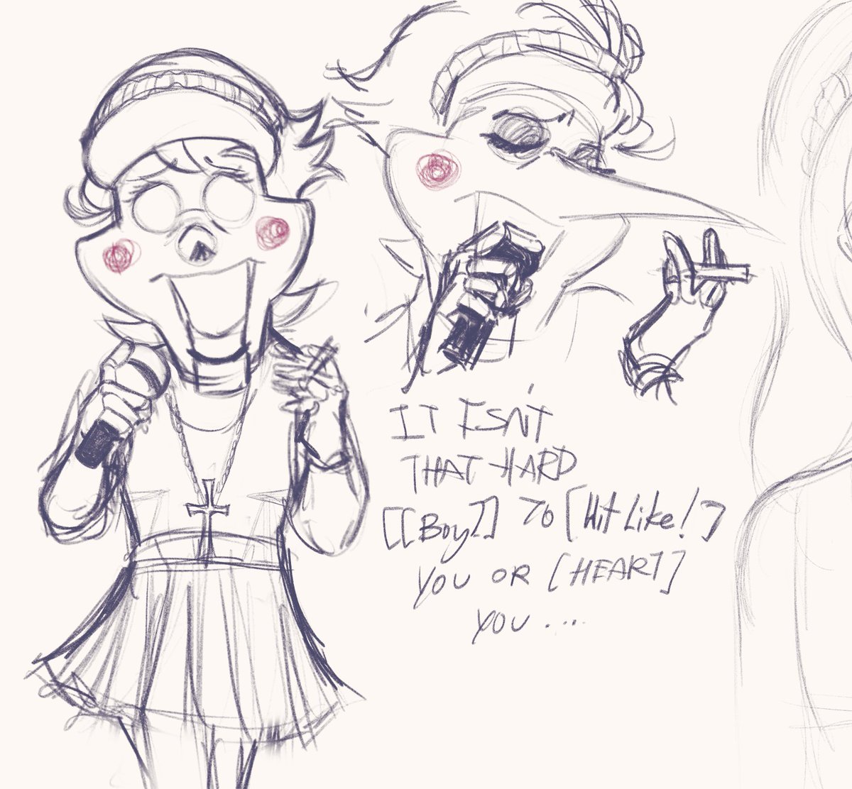 heartlyhanna's tweet photo. I just be drawing anything https://t.co/9vUr8dBKKQ