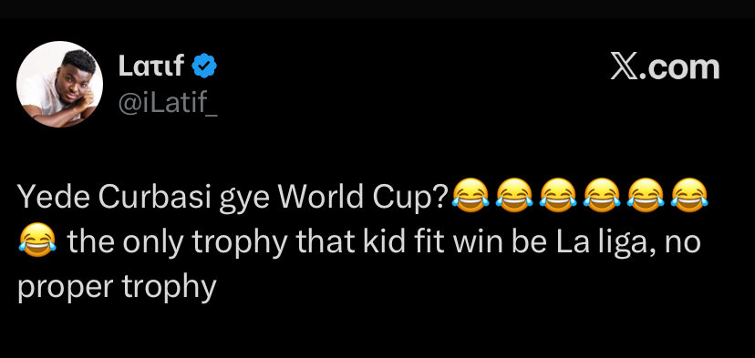Floyd_Ninety9's tweet photo. @iLatif_ Shame on you😂😂 https://t.co/PKCMRlPfYz