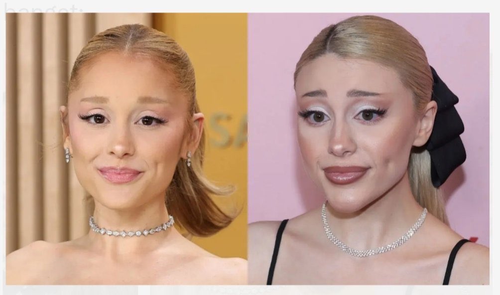 VaguePostSlayer's tweet photo. @ppastlife Paige Nieman (girl in the post) is popular / known for being an Ariana Grande lookalike

This post is calling her crazy because not only is she cosplaying as ariana grande, she’s also calling her grandma “Nonna” like Ariana is known to do https://t.co/JBC4VXbgro