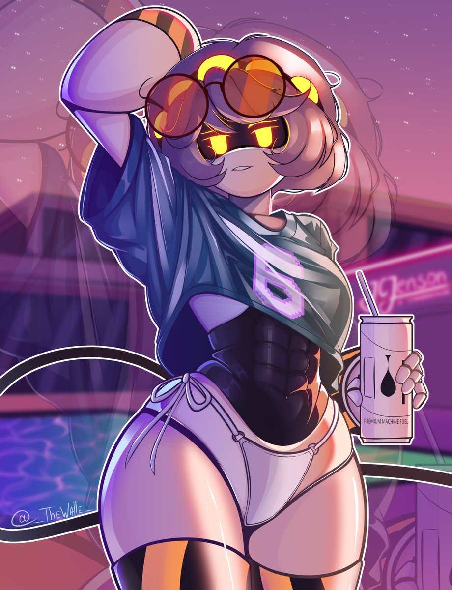 _TheWalle_'s tweet photo. V if she starred in GTA VI. 🌴🔥
#murderdrones
#mdtwt
#SerialDesignationV https://t.co/GgKbBNGb1Z