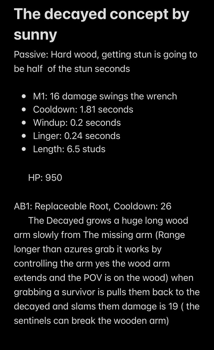 critterssmiley's tweet photo. Here’s my the decayed concept move set https://t.co/NkpthwVnBb