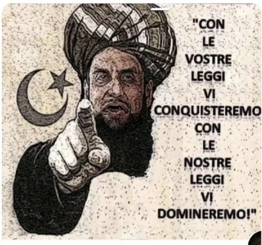 BrandauerLudwig's tweet photo. La troppa tolleranza schiavizzera' e distruggera' l. Occidente , porre rimedio.. estremo... https://t.co/C5unnCWiZt