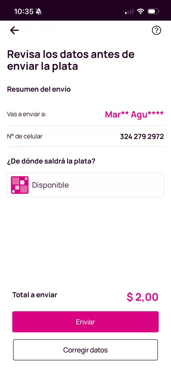 Vangonian's tweet photo. Su modo de estafa es que pasa el Quentro de ella directamente para que uno compruebe las entradas y en efecto ahí están y da la excusa de que la vende por problemas económicos 

El número de Nequi aparece como María de Aguirre Miranda https://t.co/HX6YaoG8zi