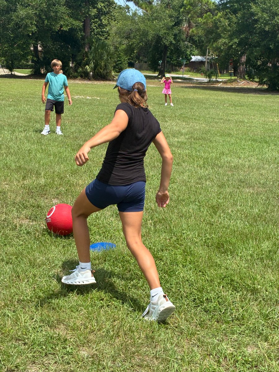 fwbtennisctr's tweet photo. Week 6....Summer in full swing! 😎 From tennis courts to kickball fields, and pickleball games— the fun never stops here at FWBTC!☀️

#fwbtc https://t.co/27rdBtef7R