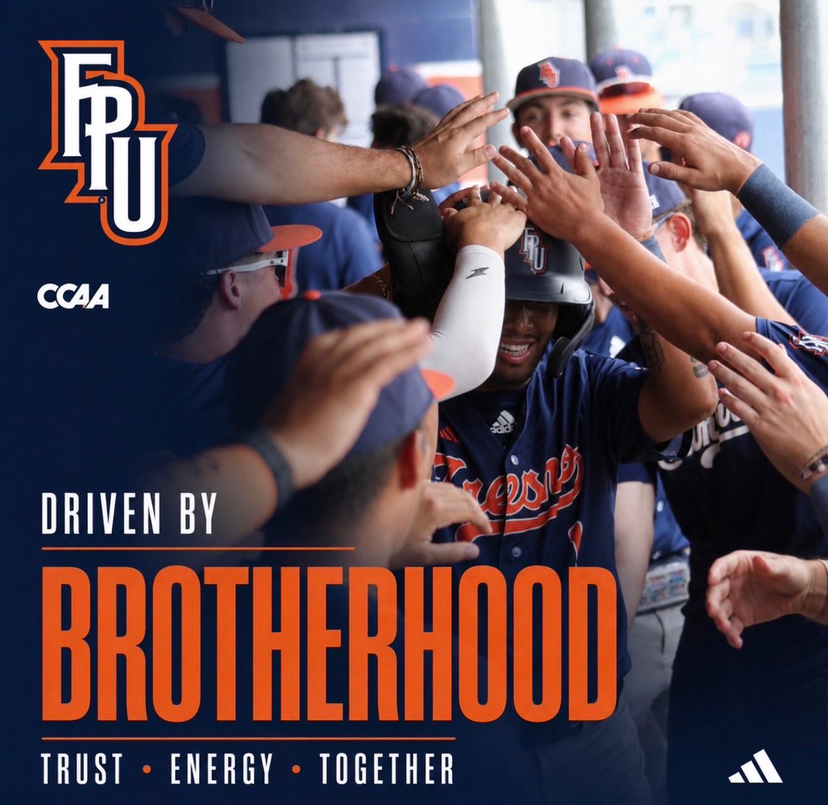 FPUBaseball's tweet photo. Driven by brotherhood.

Talent matters. But who you go through it with matters just as much.

The best teams are built on trust, energy, and guys who keep showing up for each other when the season gets long.

At Fresno Pacific, you are not just putting on a uniform. You are stepping into a brotherhood.