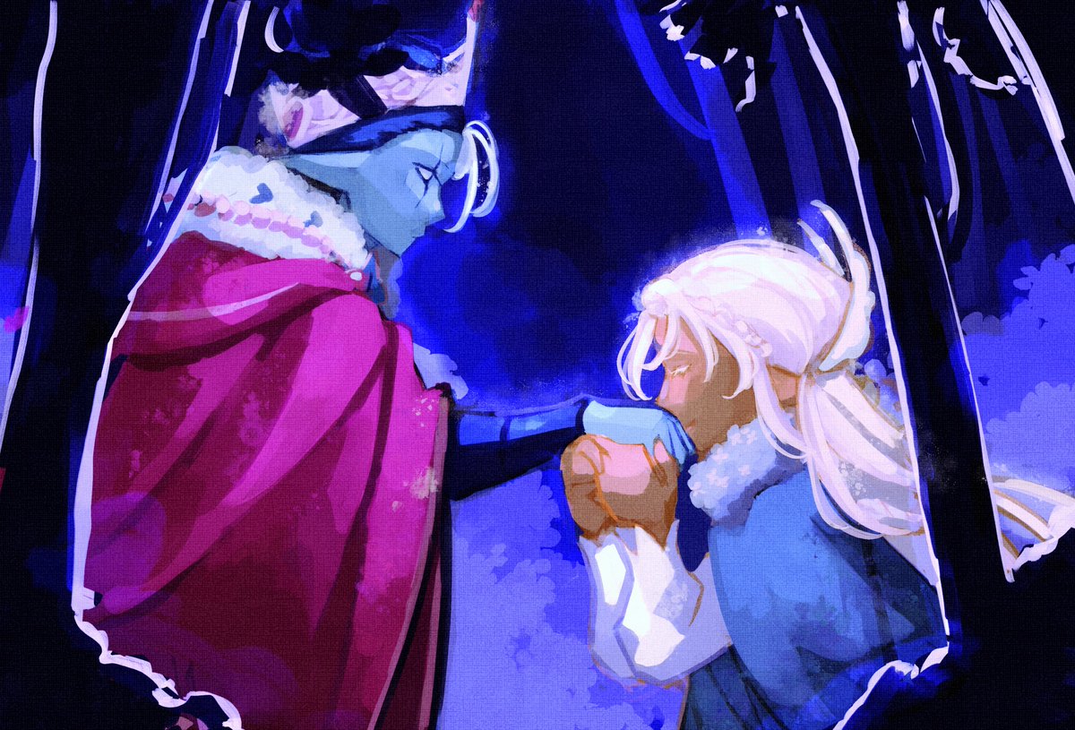 coffeshop_00's tweet photo. Kissing week - final part 
It's been a white since I drew them :)
#viriadlib #shadowvanilla #shadowmilkcookie
#purevanillacookie #pureshadow #CRK https://t.co/90rXOffwz8