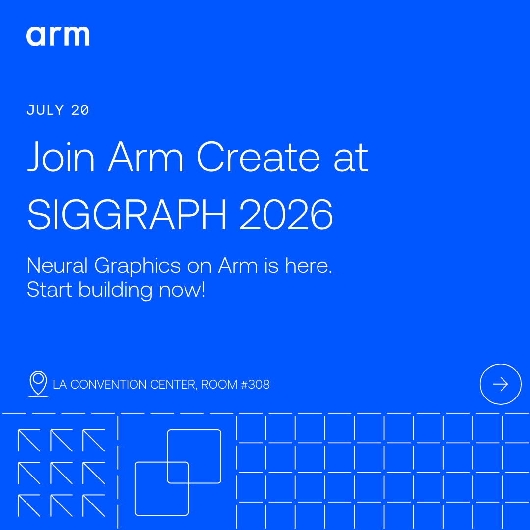 From Neural Dawn to what's next in mobile graphics, this is your chance to start building with neural graphics today. ⬇️⬇️⬇️