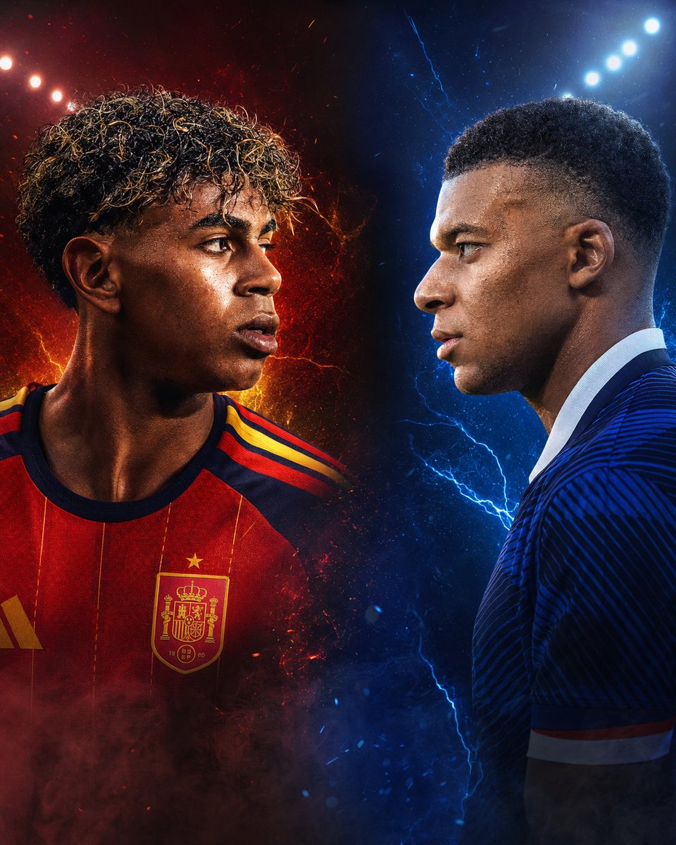 FrenzyLeaks's tweet photo. SPAIN VS FRANCE IN THE WORLD CUP SEMIFINALS! 🇪🇸🇫🇷 https://t.co/QfLlnZZSSs