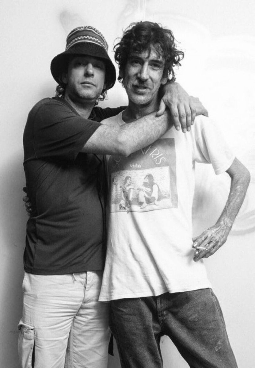 qrpress_'s tweet photo. Gustavo Cerati &amp; Charly García https://t.co/NDdGGCcORQ