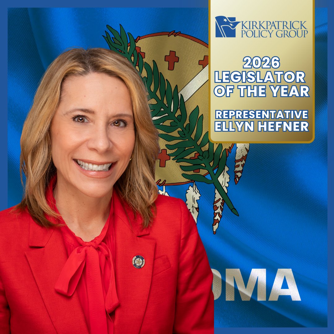 KirkpatrickPG's tweet photo. We’re thrilled to announce our 2026 Legislators of the Year: Sen. Julia Kirt &amp; Rep. Ellyn Hefner! 🏆 Thank you for your tireless work protecting animal welfare, the arts, healthcare, and OK voters' rights.

Read the full announcement here: https://t.co/IcQlMOObEs https://t.co/j6BUi5R6SU